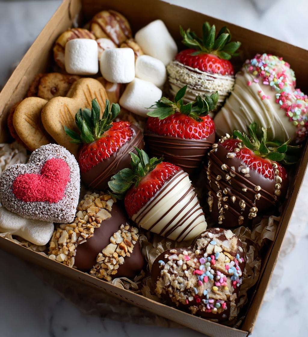 valentines day dessert gift box ideas
