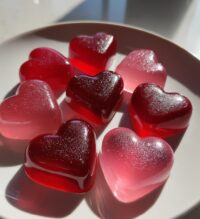 valentines day hearts candy