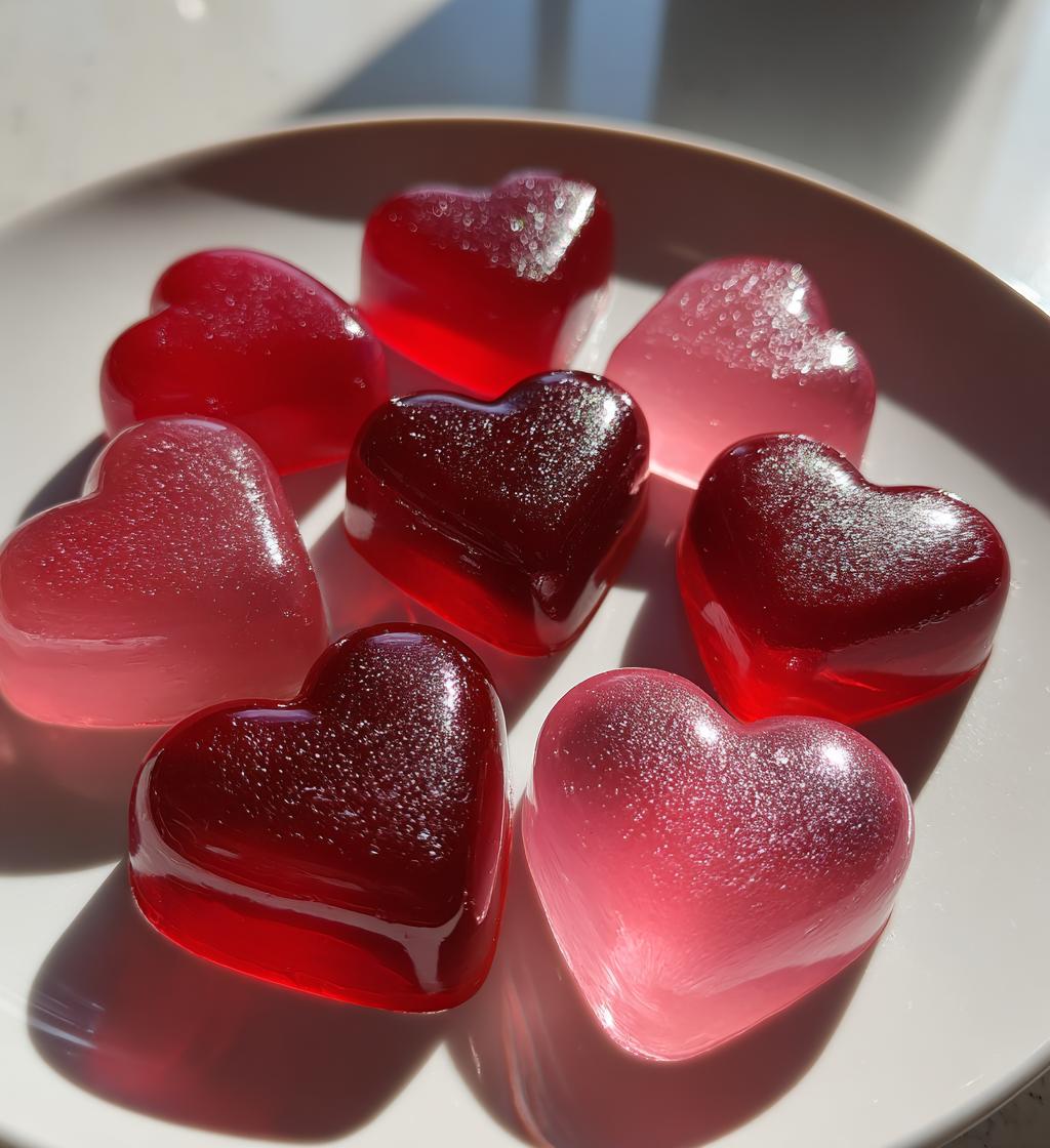 valentines day hearts candy