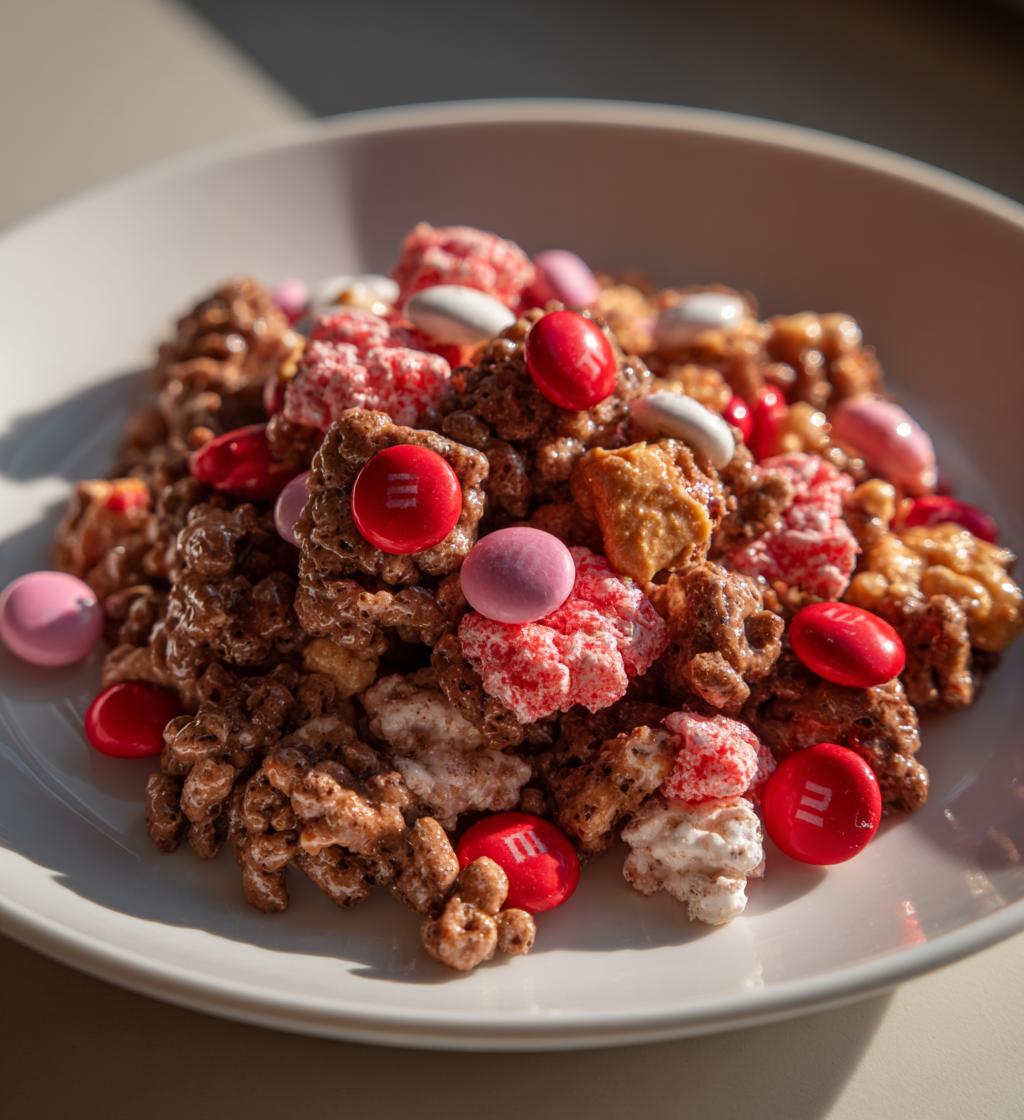 valentines day muddy buddies