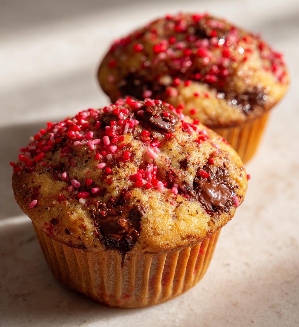 valentines day muffins