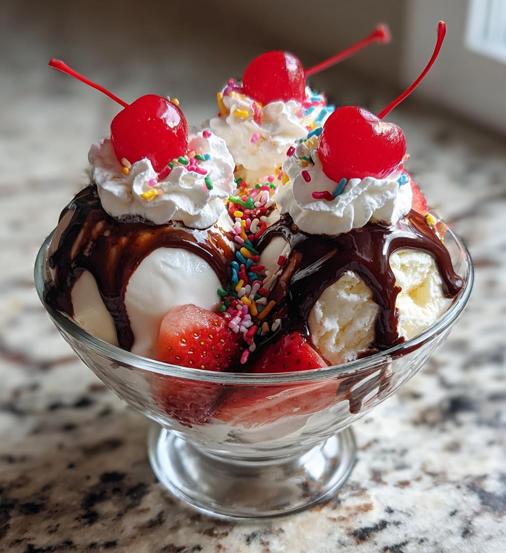 valentines day sundae