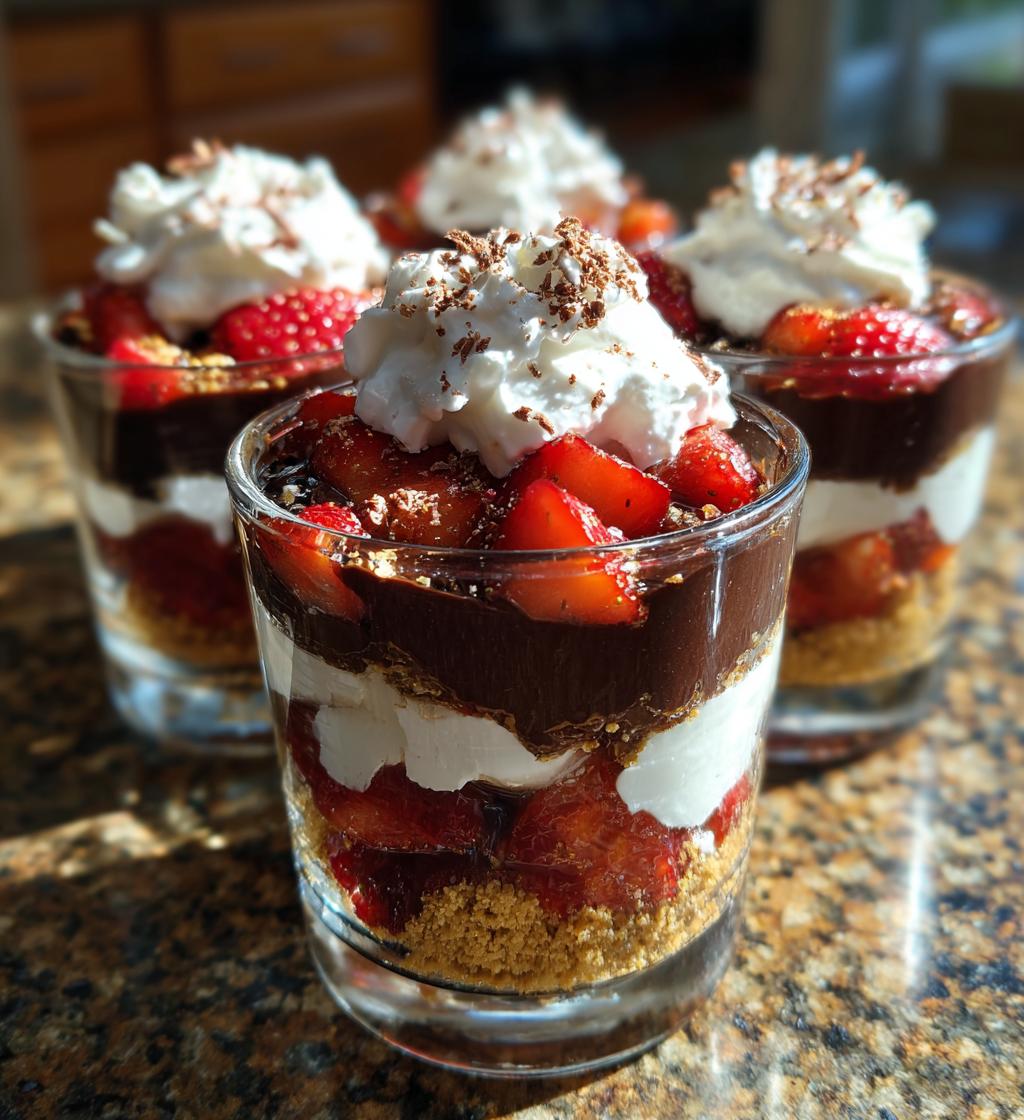 valentines dessert cups